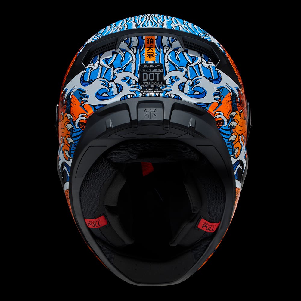 ATLAS 4.0 Komainu - Motorcycle Helmet - Ruroc