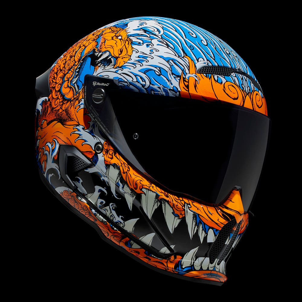 ATLAS 4.0 Komainu - Motorcycle Helmet - Ruroc