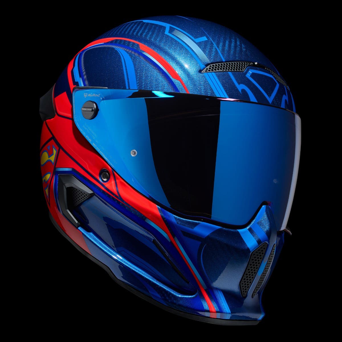 ATLAS 4.0 Superman - Motorcycle Helmet - Ruroc