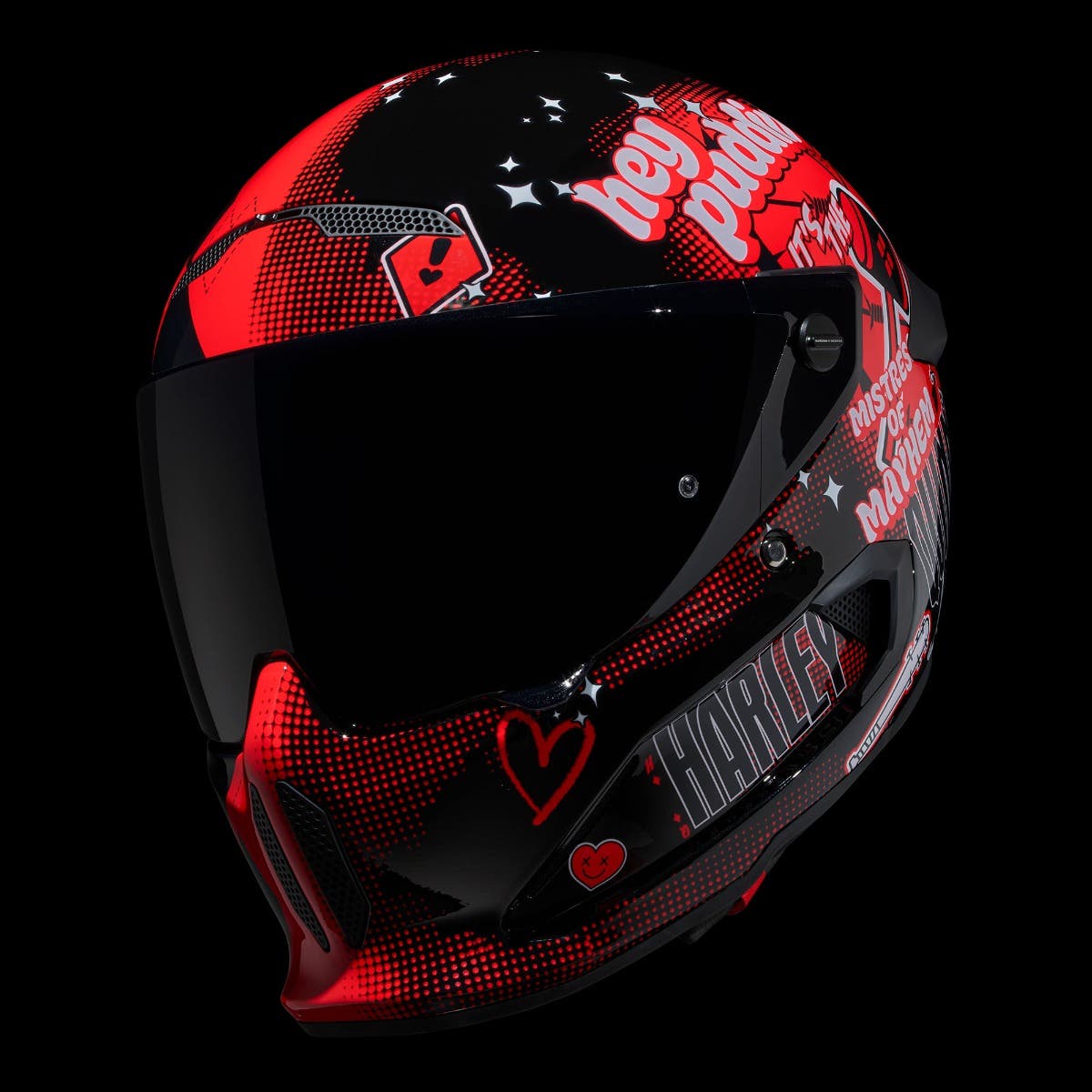 ATLAS 4.0 Harley Quinn - Motorcycle Helmet - Ruroc