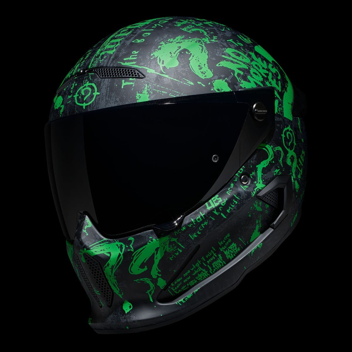 ATLAS 4.0 The Riddler - Motorcycle Helmet - Ruroc
