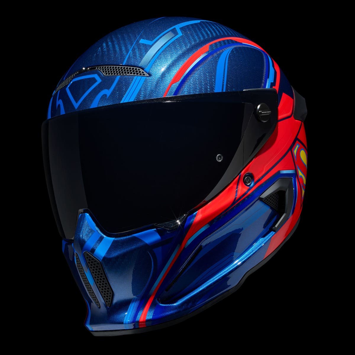 ATLAS 4.0 Superman - Motorcycle Helmet - Ruroc