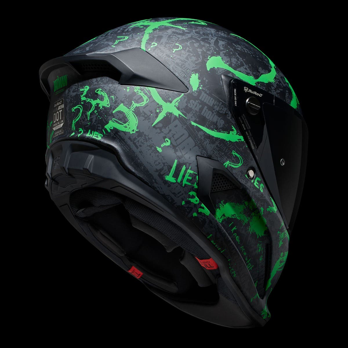 ATLAS 4.0 The Riddler - Motorcycle Helmet - Ruroc