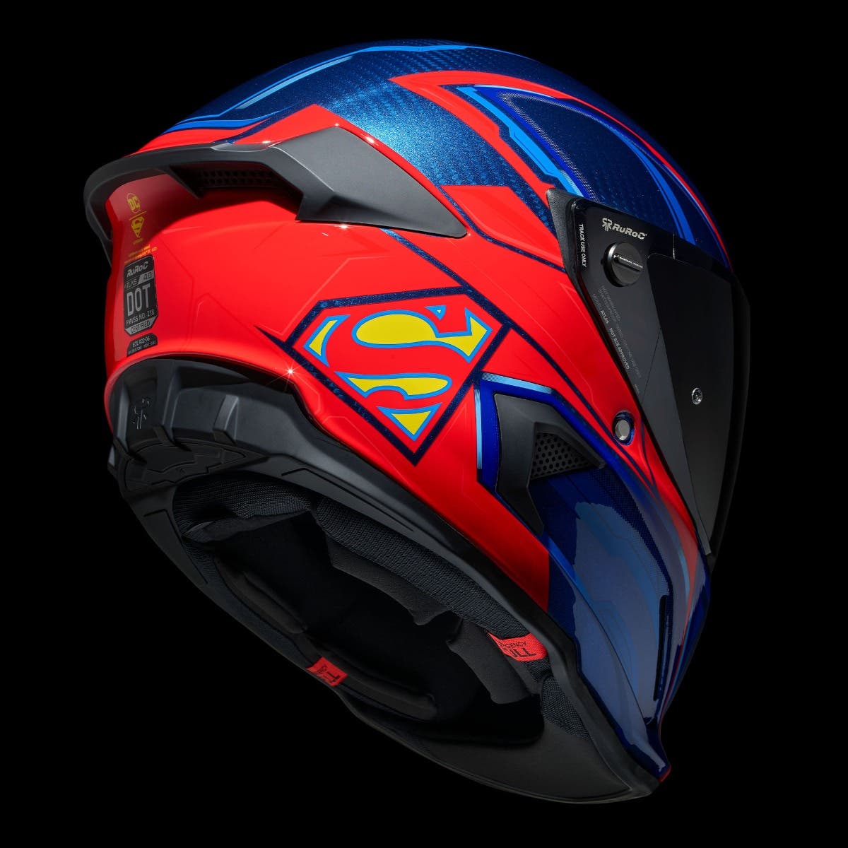 ATLAS 4.0 Superman - Motorcycle Helmet - Ruroc