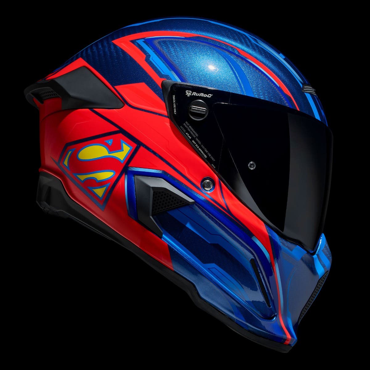 ATLAS 4.0 Superman - Motorcycle Helmet - Ruroc