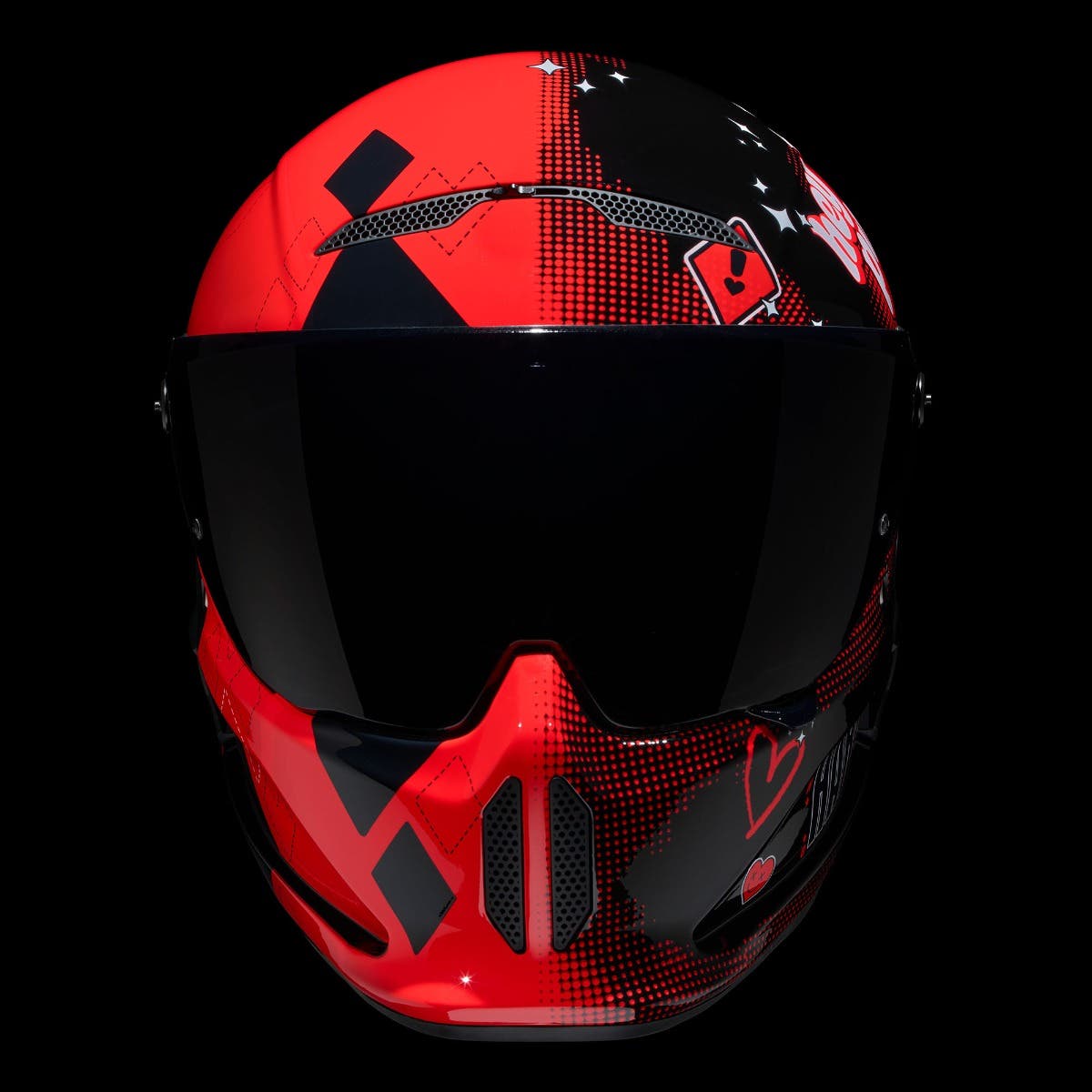 ATLAS 4.0 Harley Quinn - Motorcycle Helmet - Ruroc