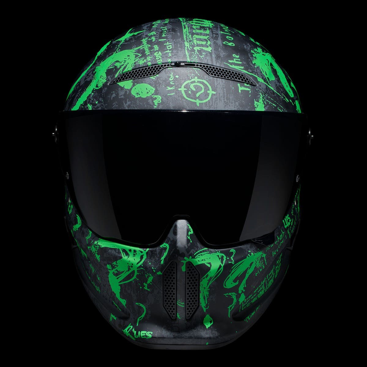 ATLAS 4.0 The Riddler - Motorcycle Helmet - Ruroc