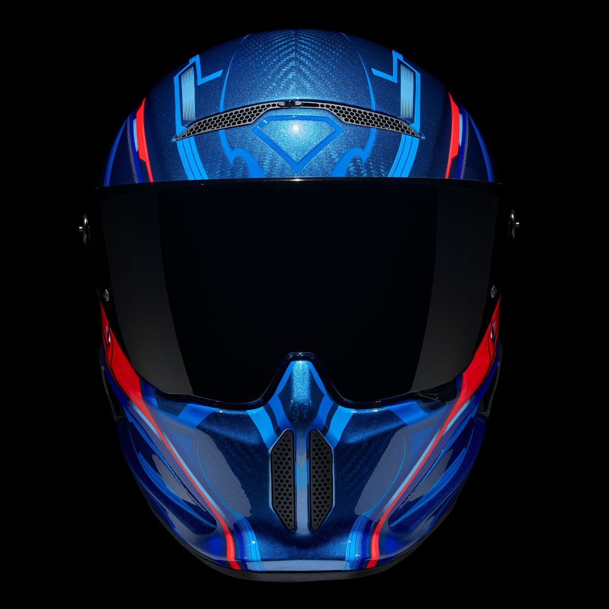 ATLAS 4.0 Superman - Motorcycle Helmet - Ruroc
