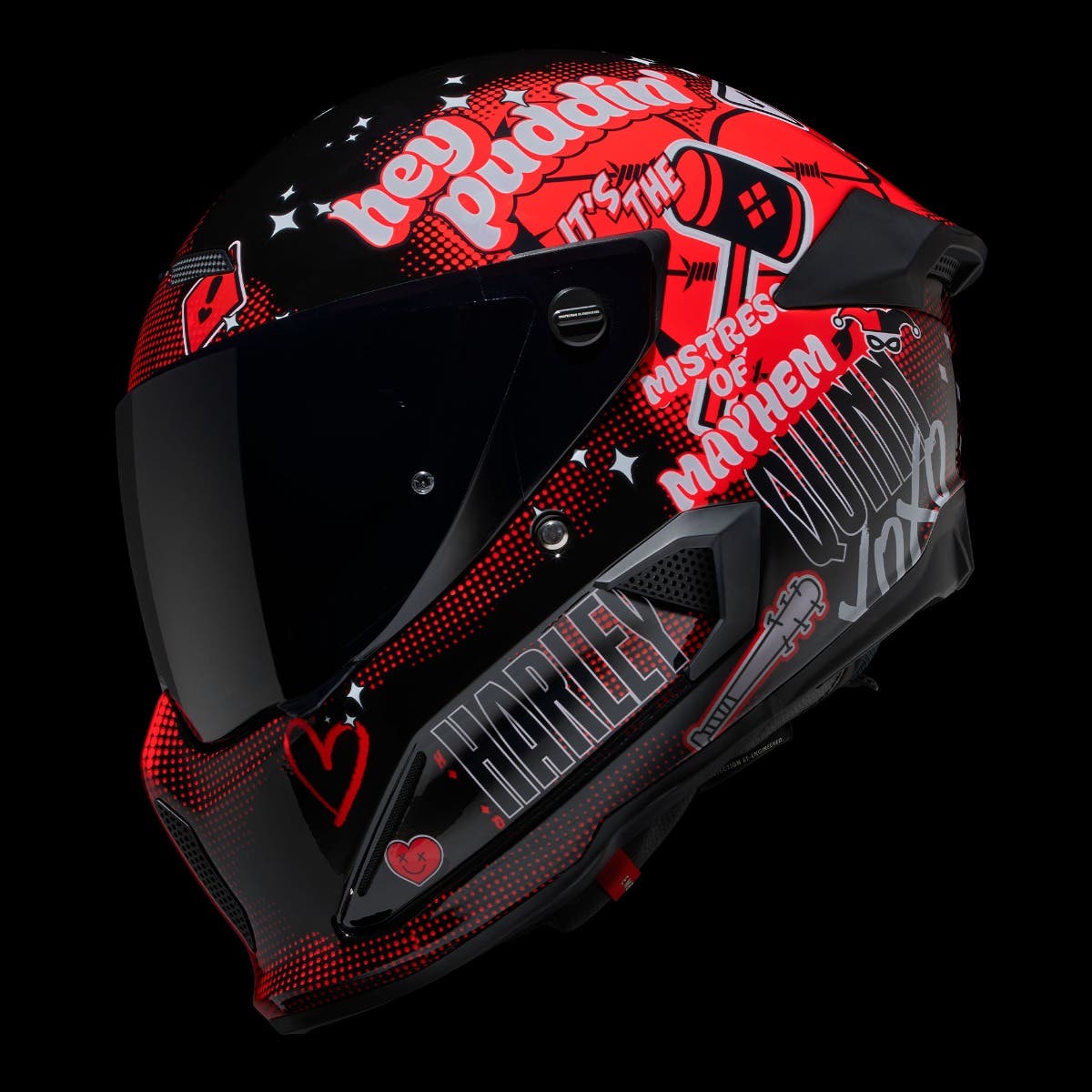 ATLAS 4.0 Harley Quinn - Motorcycle Helmet - Ruroc