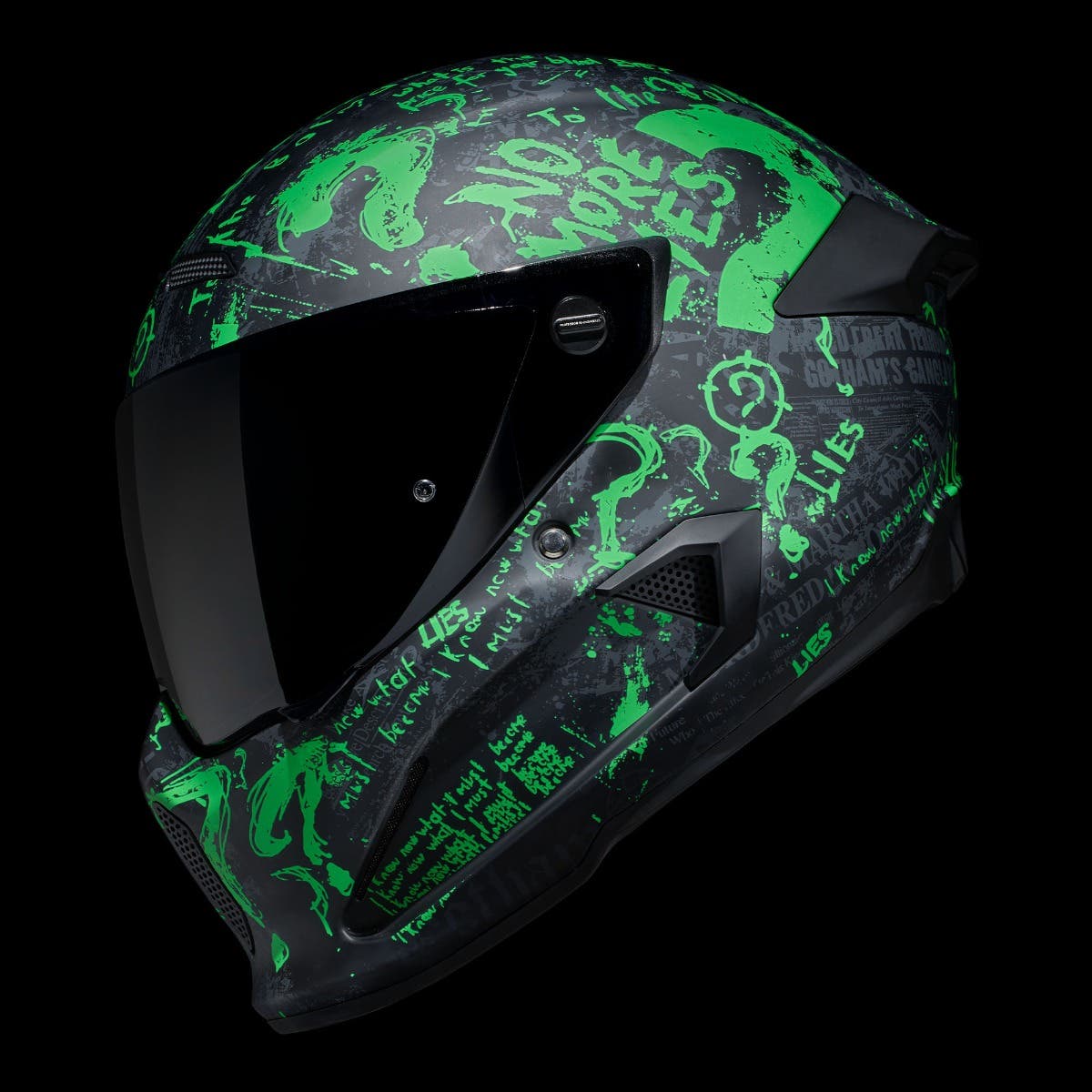 ATLAS 4.0 The Riddler - Motorcycle Helmet - Ruroc