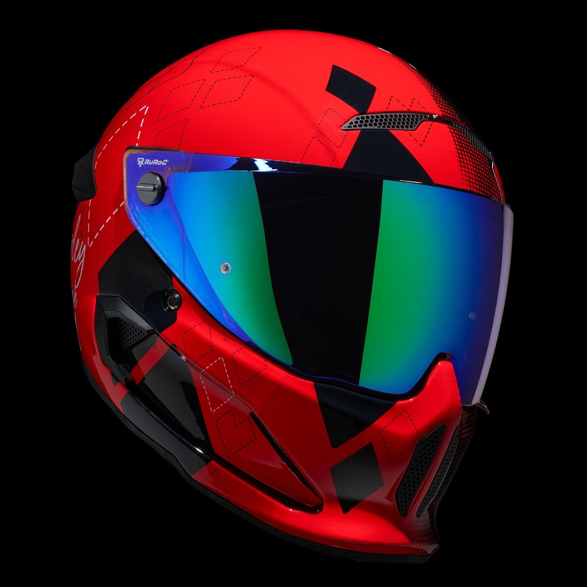 ATLAS 4.0 Harley Quinn - Motorcycle Helmet - Ruroc