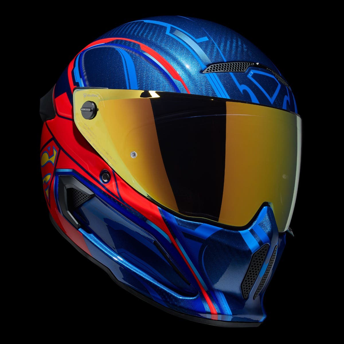 ATLAS 4.0 Superman - Motorcycle Helmet - Ruroc