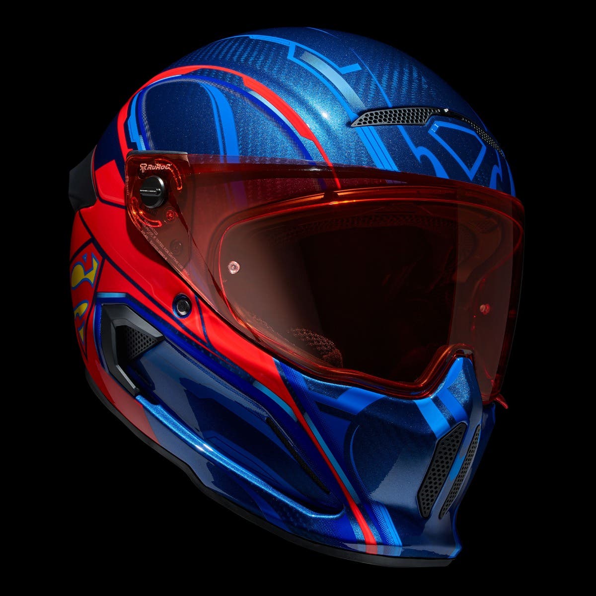 ATLAS 4.0 Superman - Motorcycle Helmet - Ruroc`