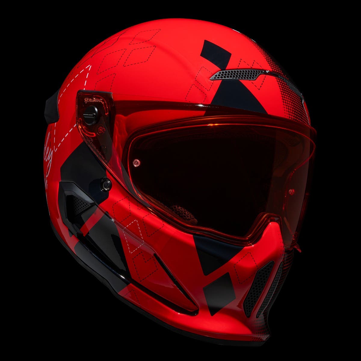 ATLAS 4.0 Harley Quinn - Motorcycle Helmet - Ruroc