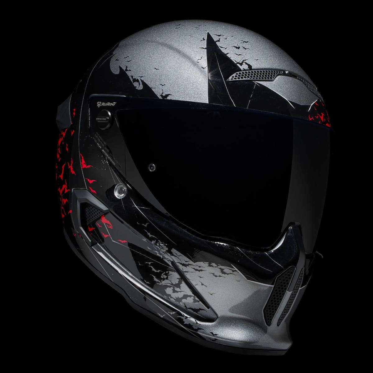 ATLAS 4.0 The Batman - Motorcycle Helmet - Ruroc