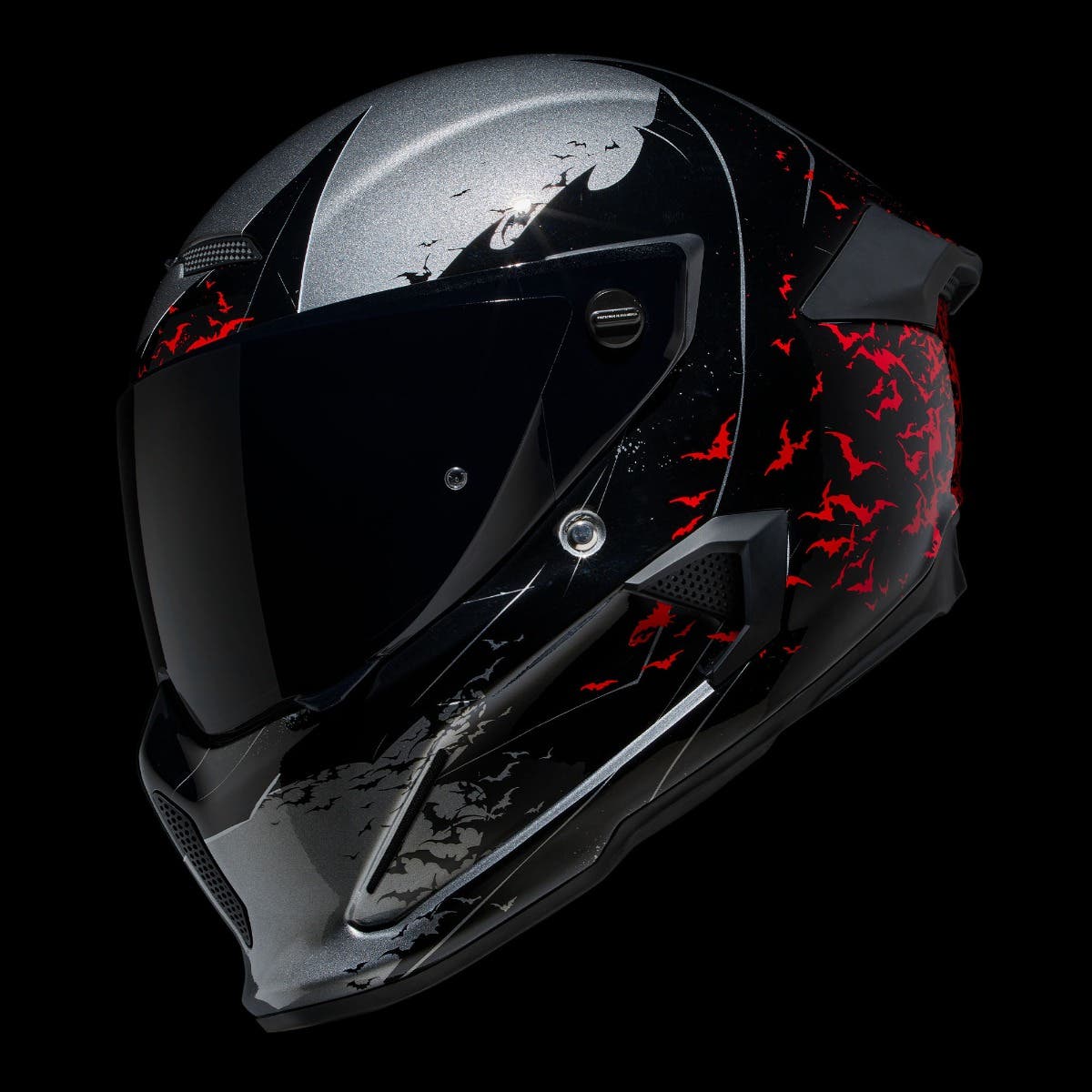 ATLAS 4.0 The Batman - Motorcycle Helmet - Ruroc