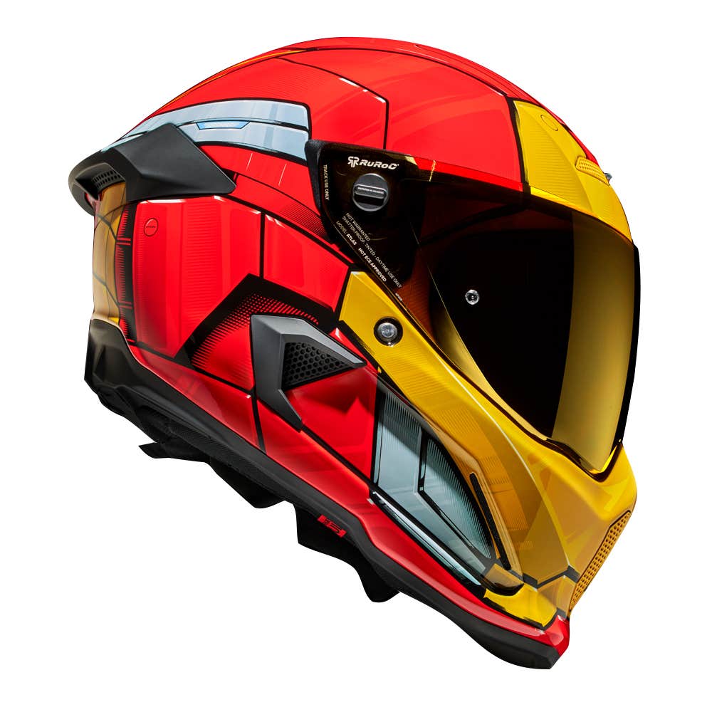Ruroc ATLAS 4.0 Marvel s Iron Man Full Face Bluetooth