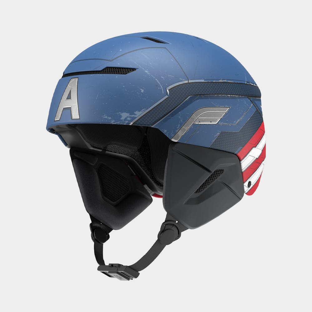 LITE Captain America - Skiing & Snowboard Helmet - Ruroc