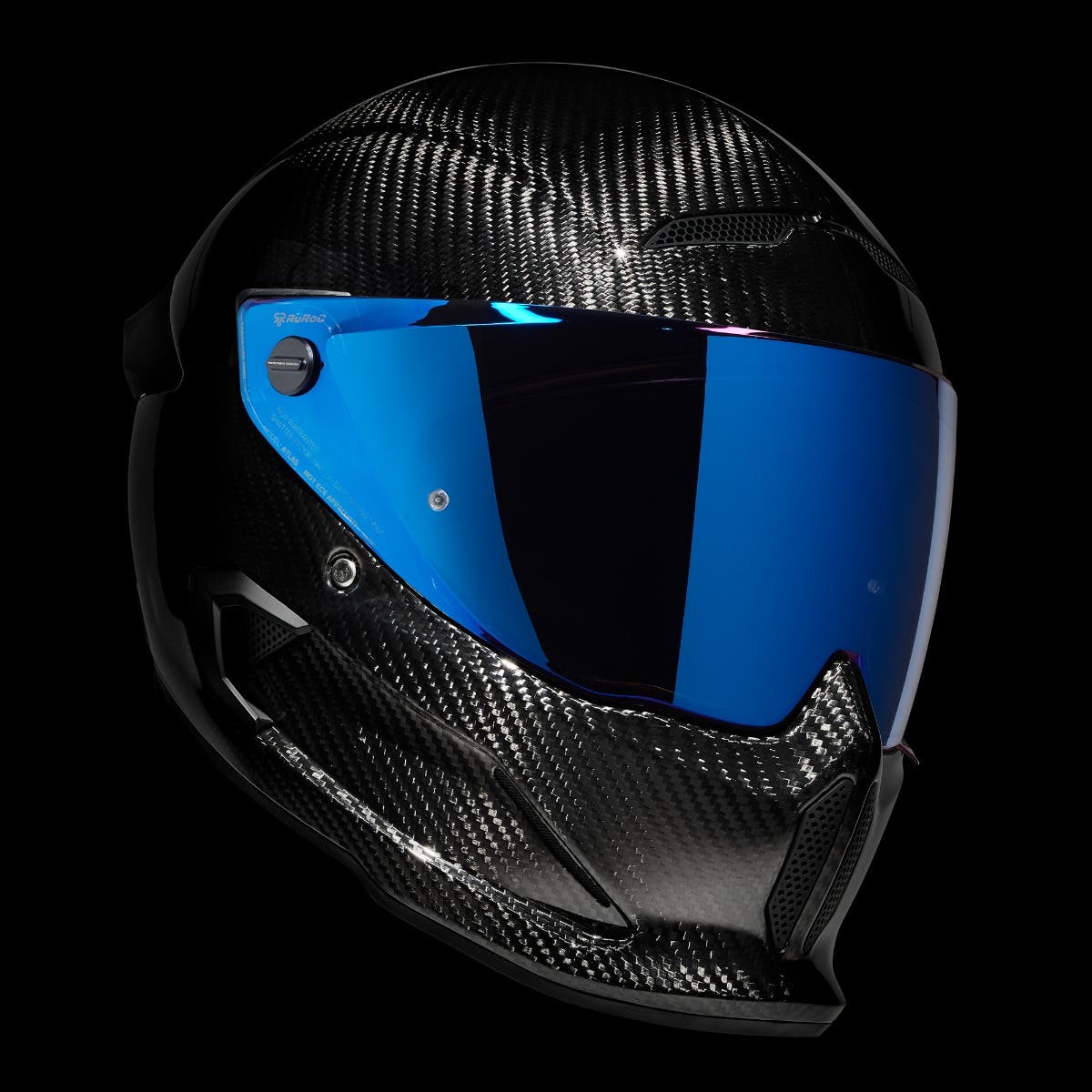 Ruroc ATLAS 4.0 Liquid Carbon | Face Bluetooth Motorcycle Helmet