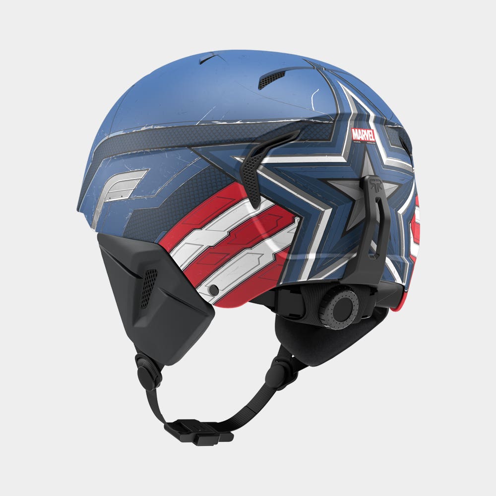LITE Captain America - Skiing & Snowboard Helmet - Ruroc
