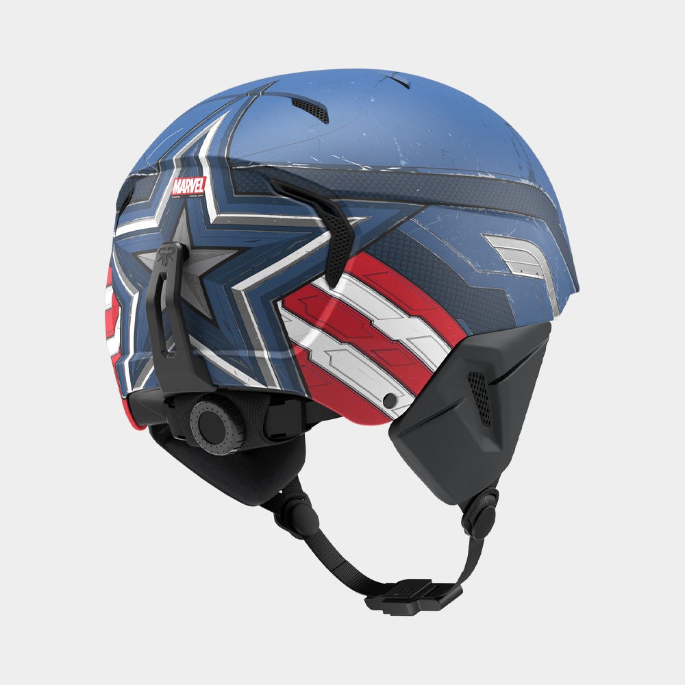 LITE Captain America - Skiing & Snowboard Helmet - Ruroc