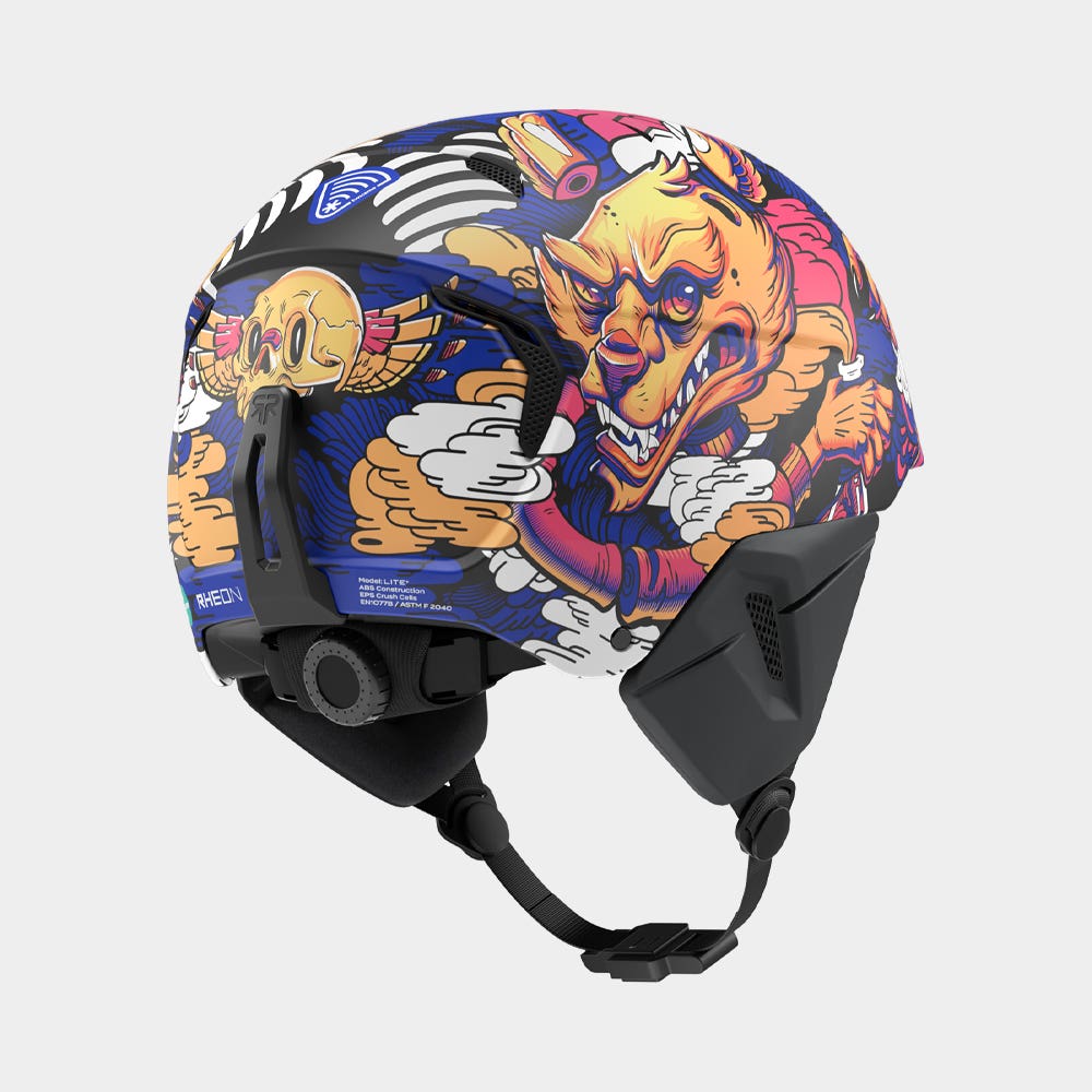 LITE+ Tooned Up - Skiing & Snowboard Helmet - Ruroc