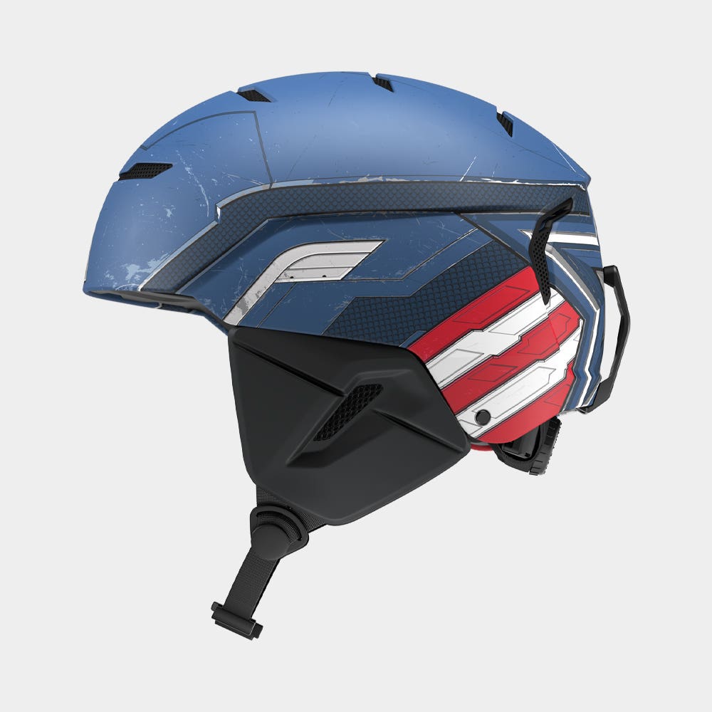 LITE Captain America - Skiing & Snowboard Helmet - Ruroc