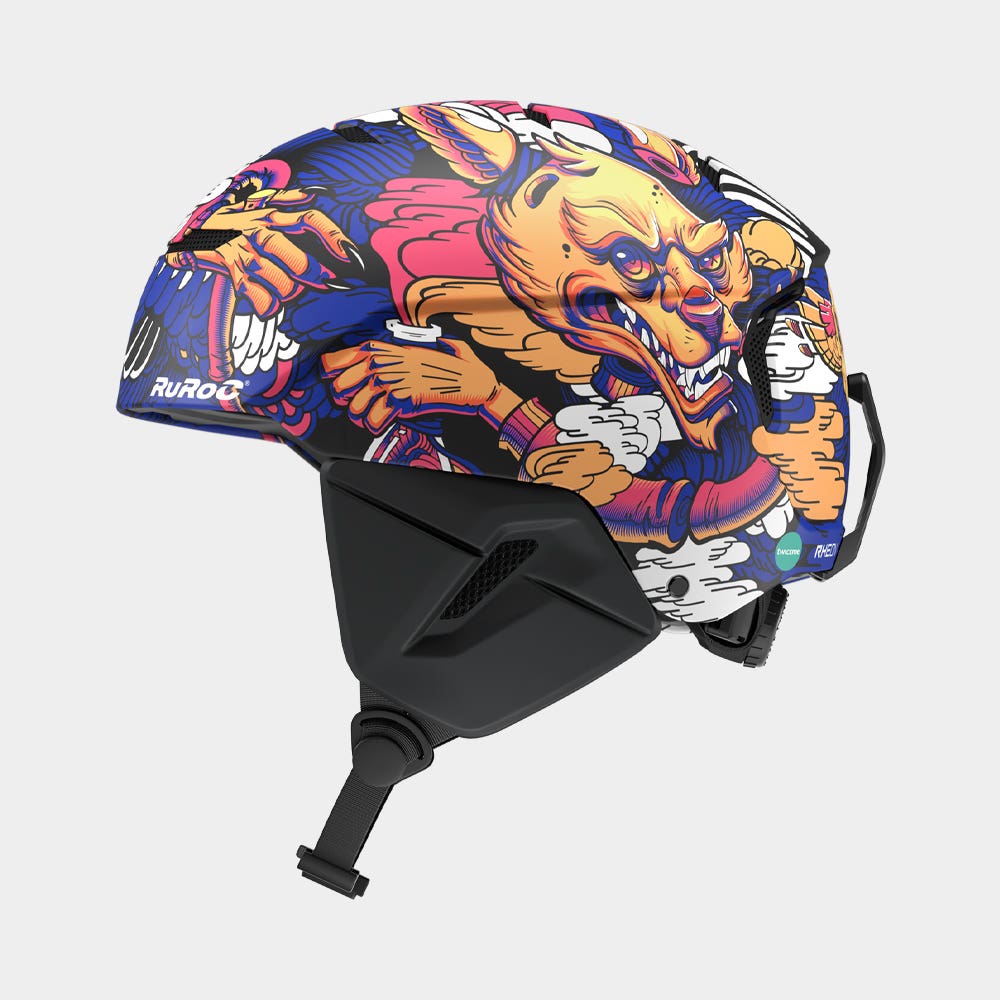 LITE+ Tooned Up - Skiing & Snowboard Helmet - Ruroc