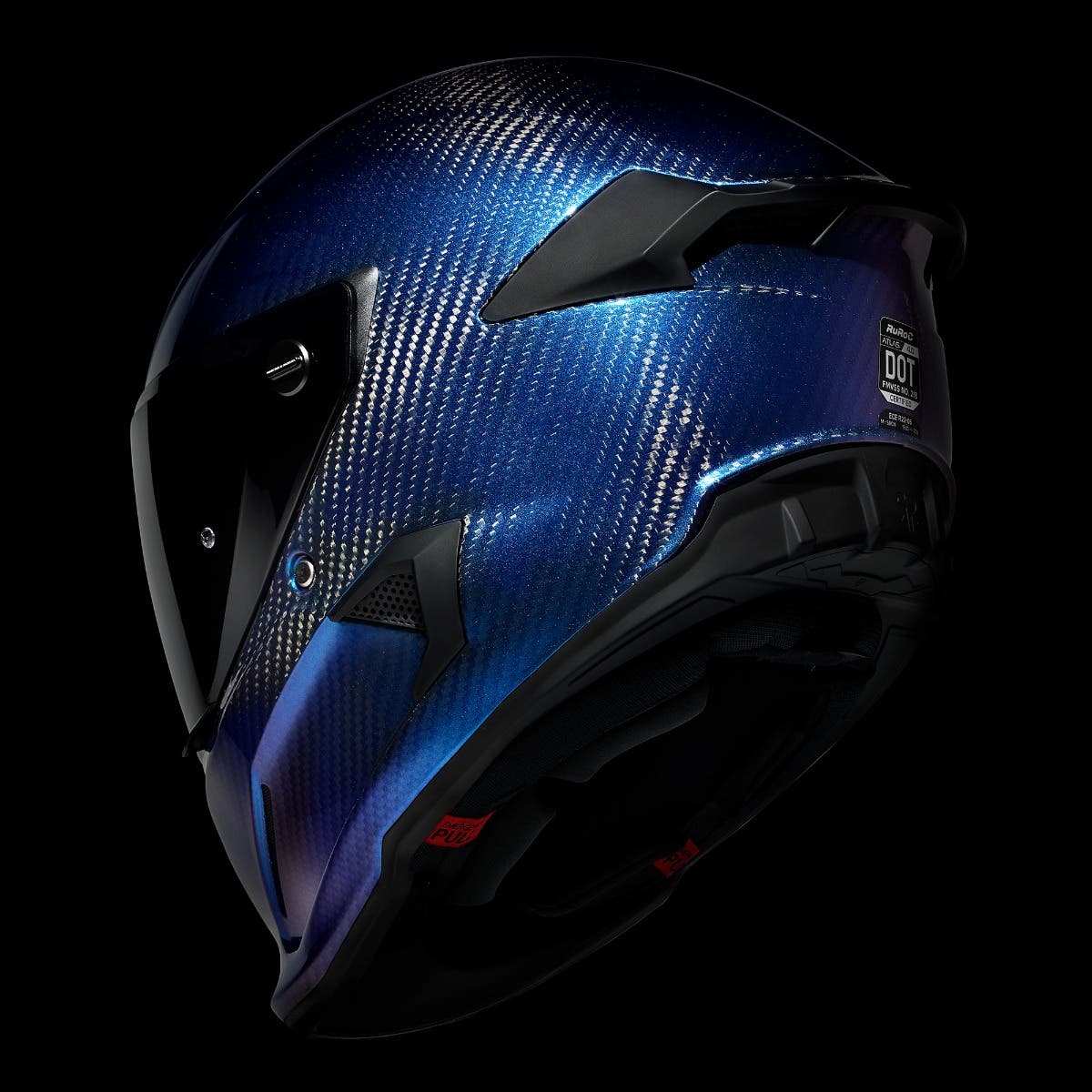 ATLAS 4.0 Nebula Carbon - Motorcycle Helmet - Ruroc