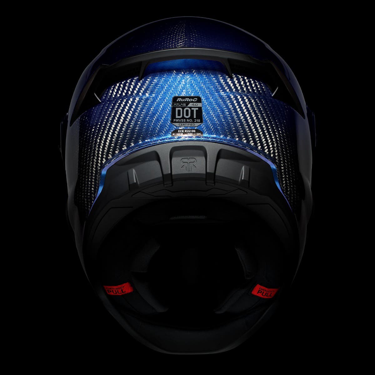 ATLAS 4.0 Nebula Carbon - Motorcycle Helmet - Ruroc