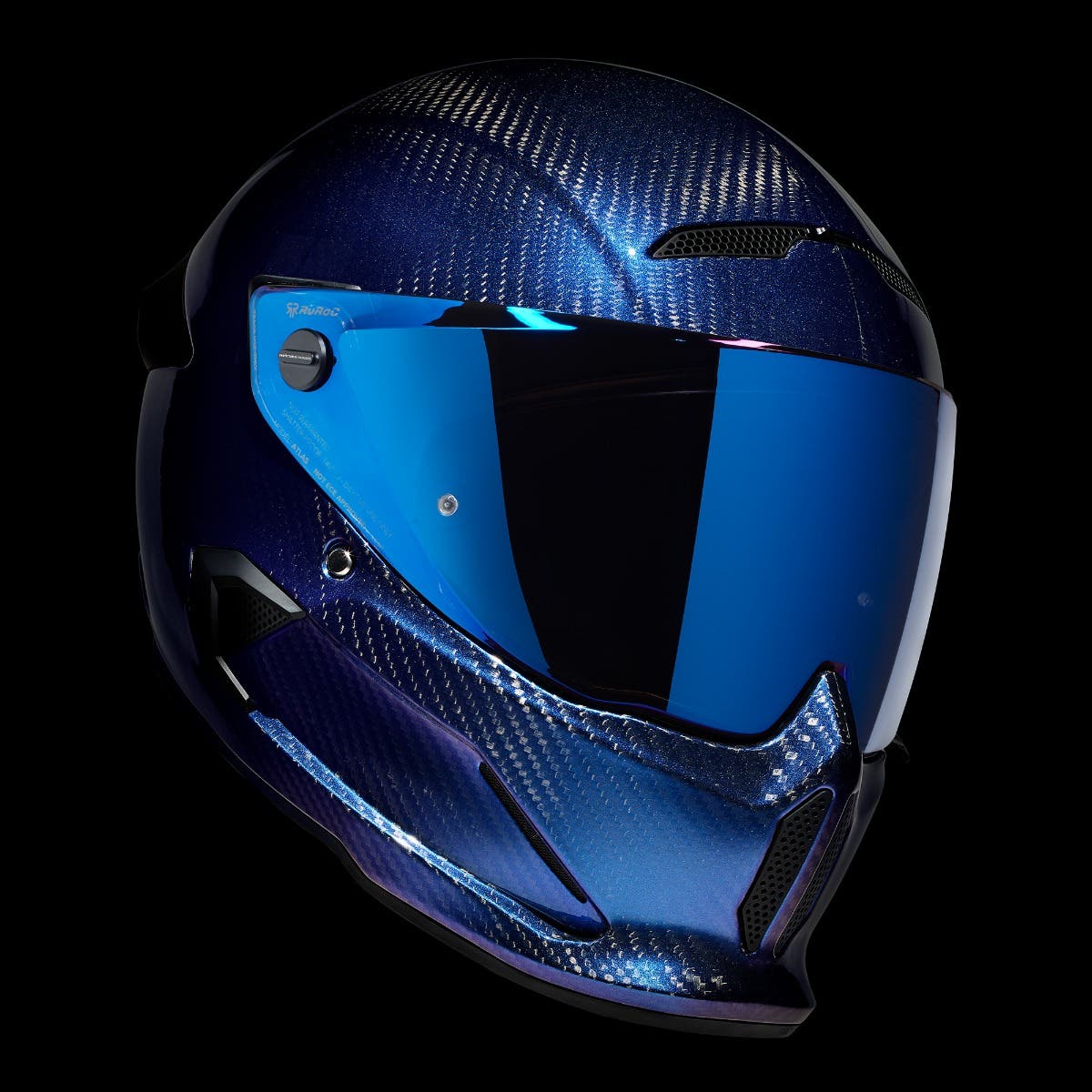 ATLAS 4.0 Nebula Carbon - Motorcycle Helmet - Ruroc