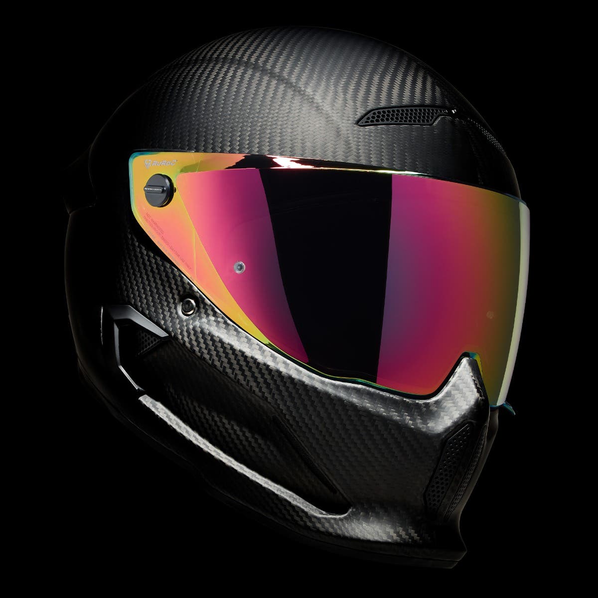 ATLAS 4.0 Raw Carbon - Motorcycle Helmet - Ruroc