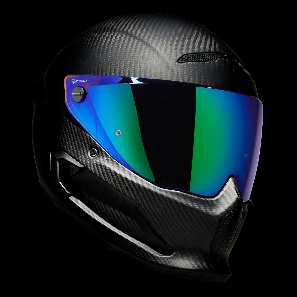 ATLAS 4.0 Raw Carbon - Motorcycle Helmet - Ruroc
