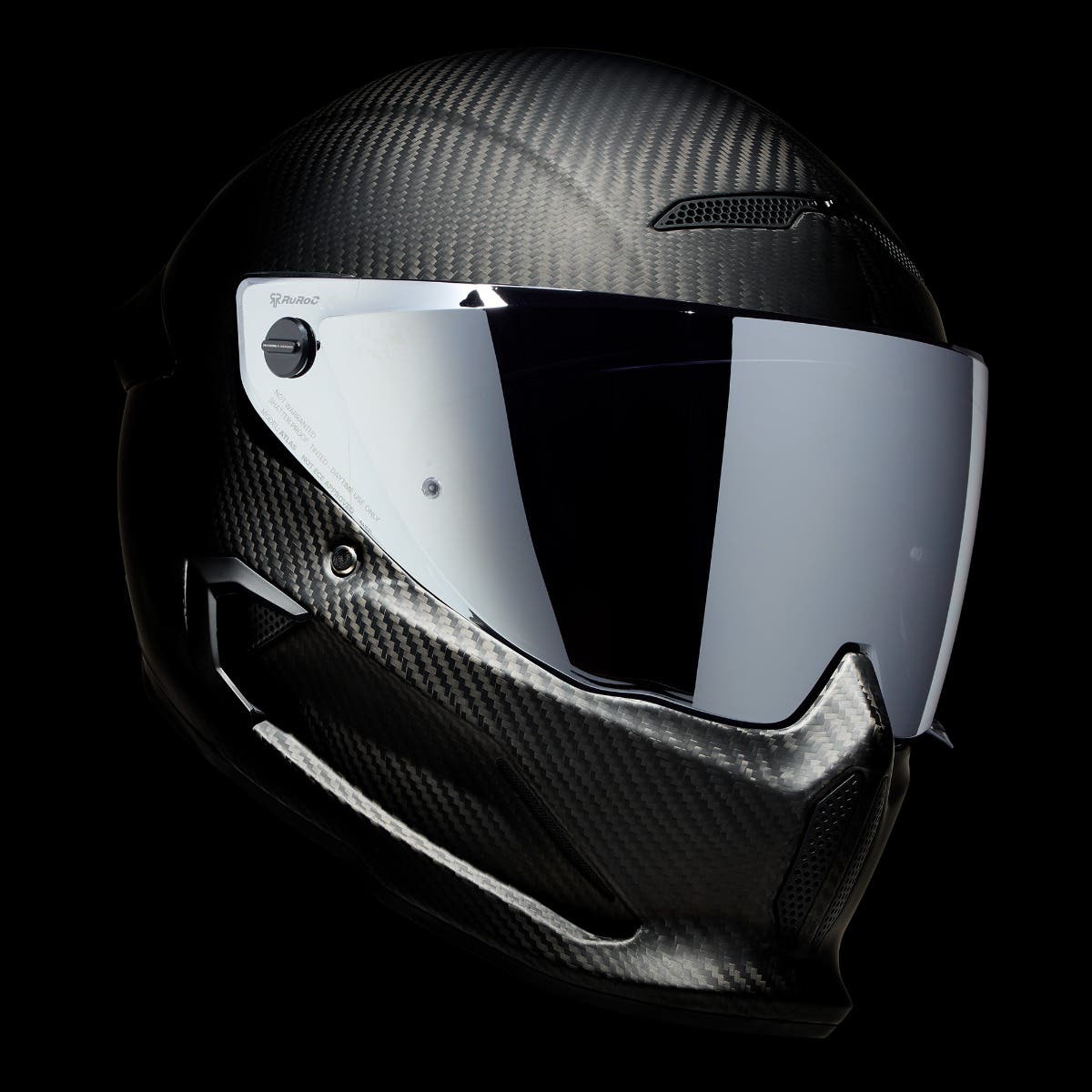 ATLAS 4.0 Raw Carbon - Motorcycle Helmet - Ruroc