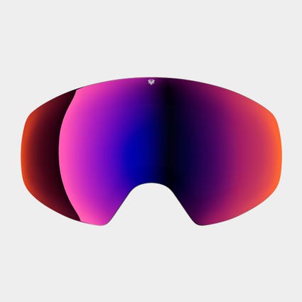NIX Goggle Lens - Iridescent Red
