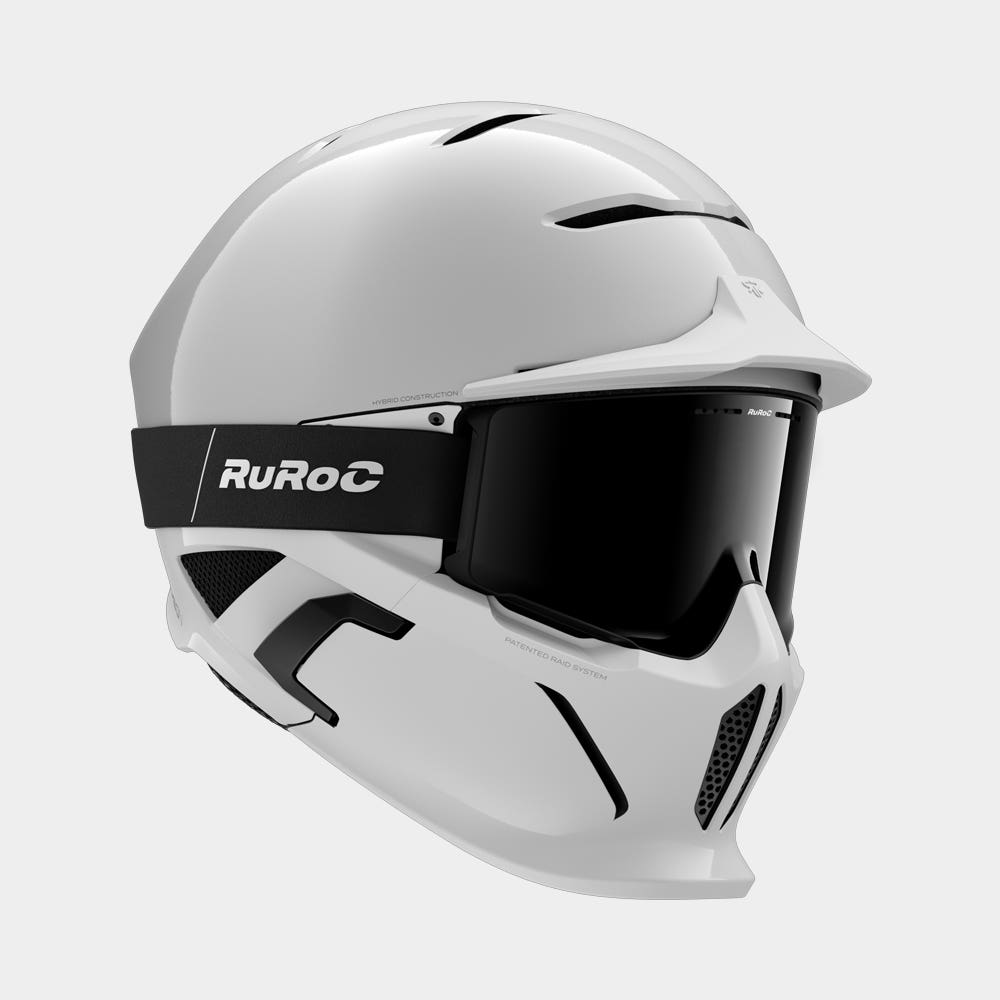 Ruroc | RG2 Ghost Snow Helmet | Full-Face Ski & Snowboard Helmet