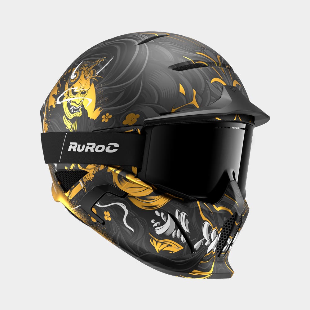 Ruroc | RG2 Oni Snow Helmet | Full-Face Ski & Snowboard Helmet