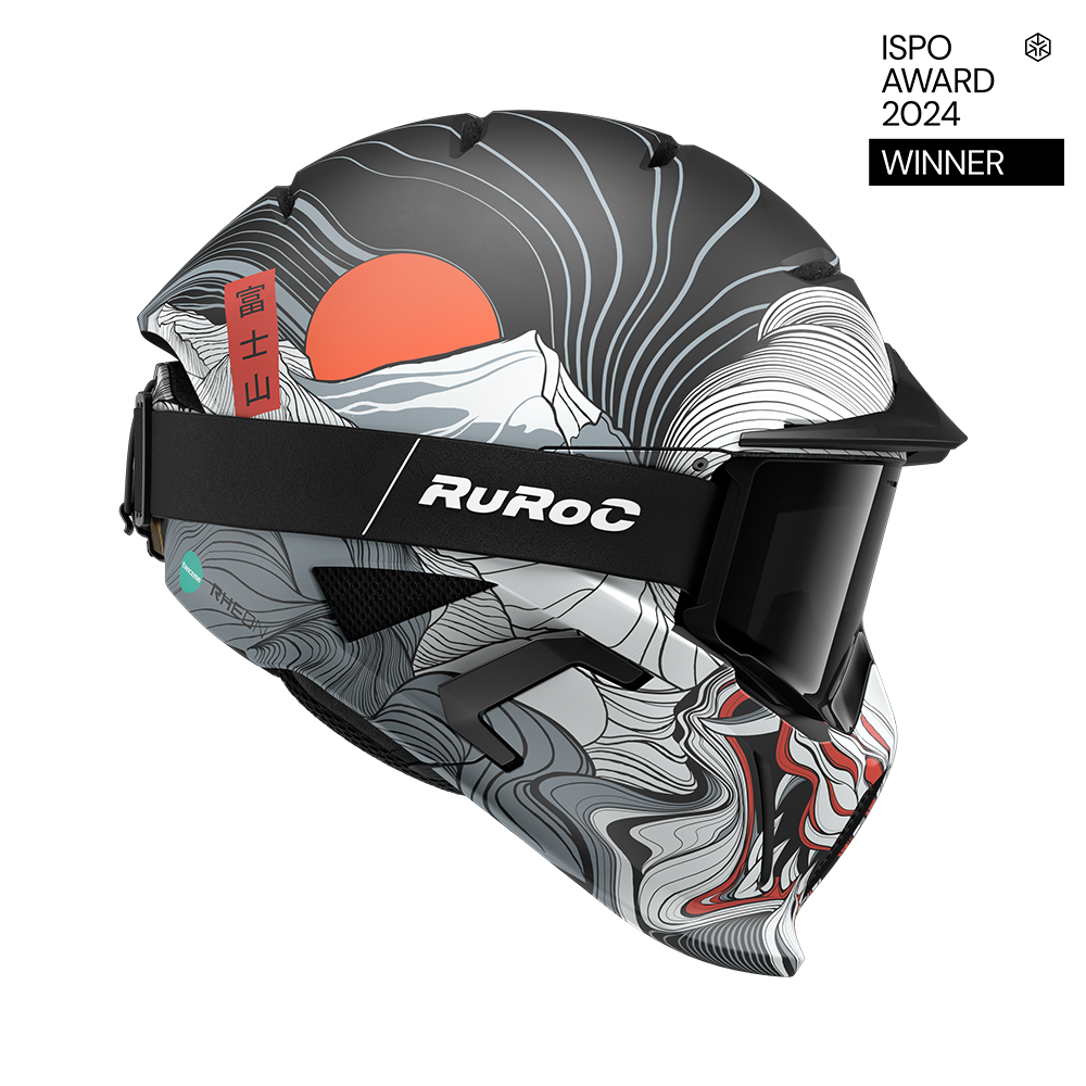 RUROC スキー•スノーボード用ヘルメットS ピンク LITE Aurora- Skiing
