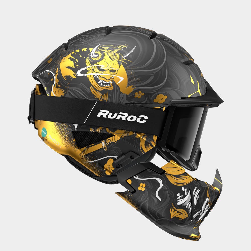RG2 Oni Snow Helmet | Full-Face Ski & Snowboard Helmet | Ruroc