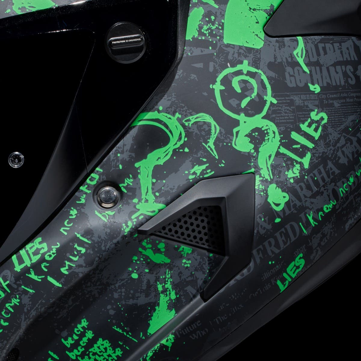 ATLAS 4.0 The Riddler - Motorcycle Helmet - Ruroc