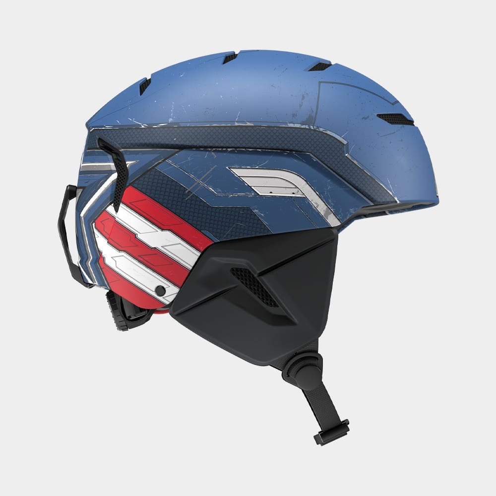 LITE Captain America - Skiing & Snowboard Helmet - Ruroc