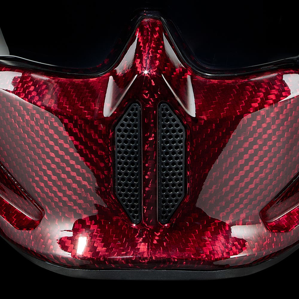 ATLAS 4.0 Ruby Carbon - Motorcycle Helmet - Ruroc
