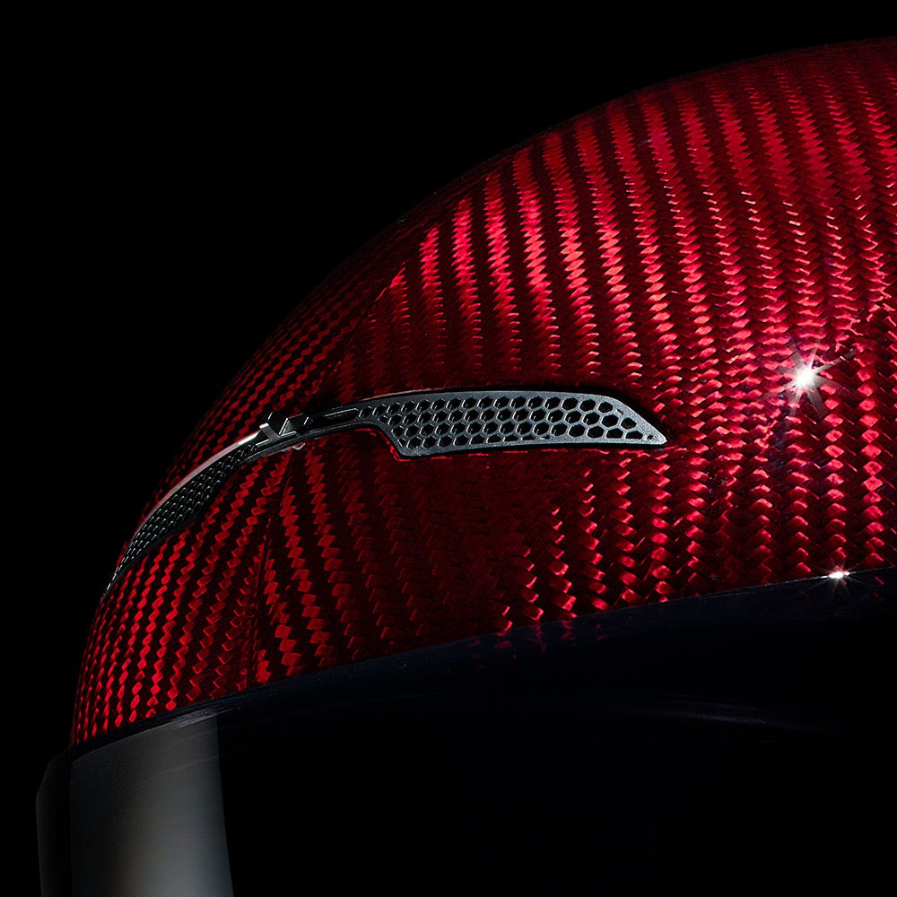 ATLAS 4.0 Ruby Carbon - Motorcycle Helmet - Ruroc