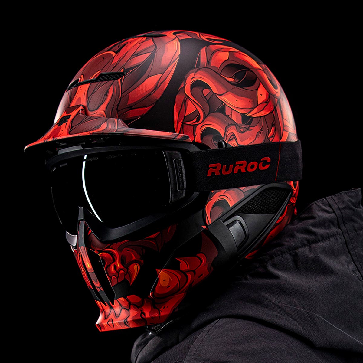 RG1-DX El Diablo - Snow-Sports Ski Helmet (Asian Fit)