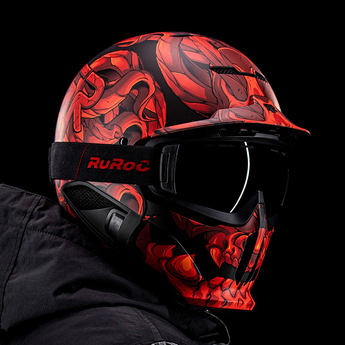 RG1-DX El Diablo - Snow-Sports Ski Helmet (Asian Fit)