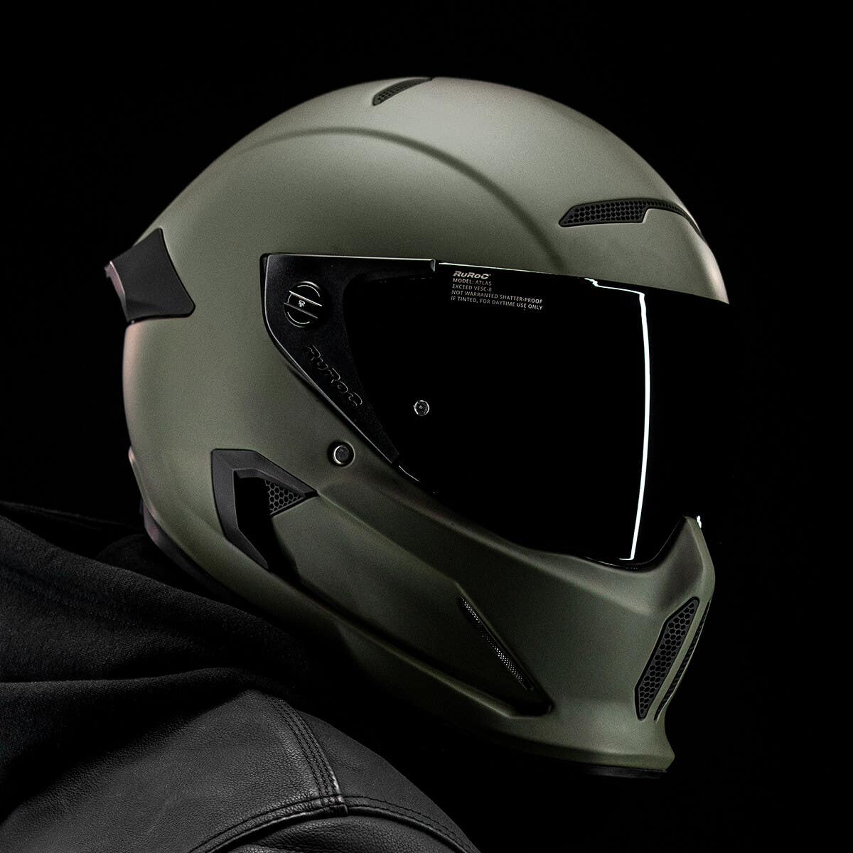 Ruroc | ATLAS 2.0 Camo | Motorcycle Helmet | Ruroc