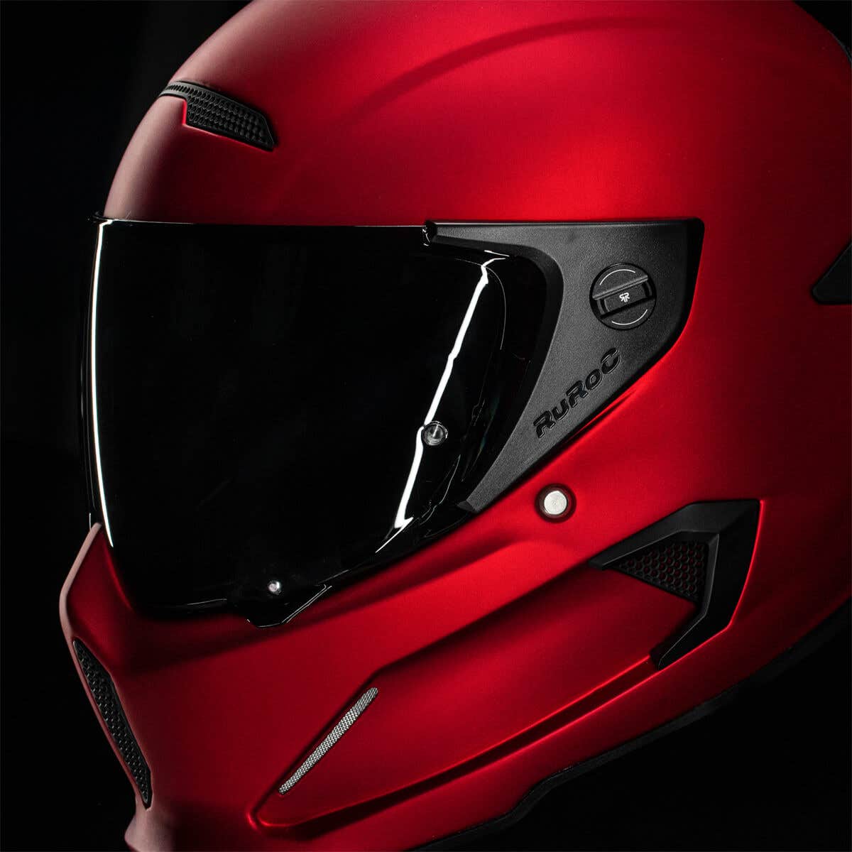 Ruroc | ATLAS 2.0 Crimson | Motorcycle Helmet | Ruroc