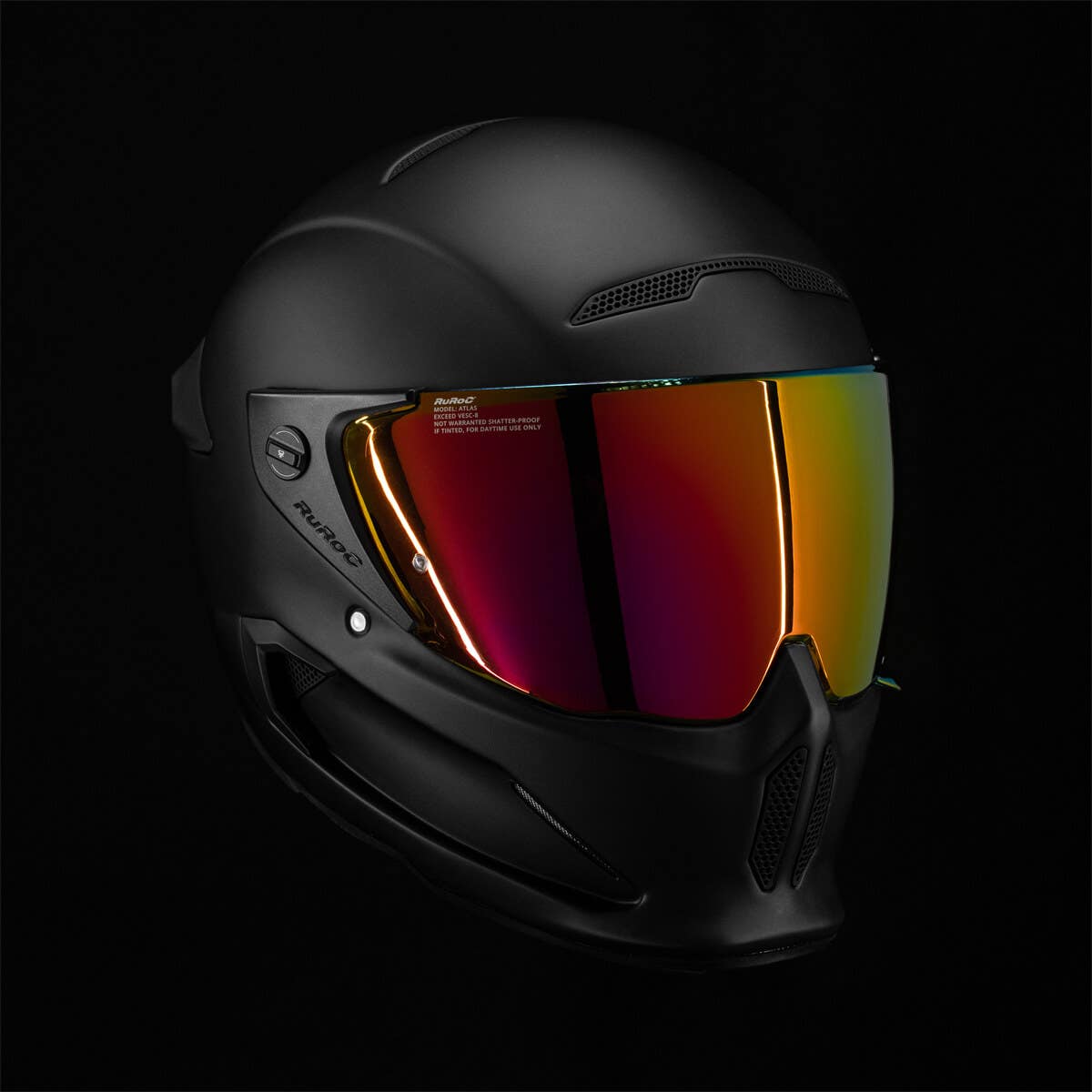 Atlas 2.0 Visor - Red Iridescent