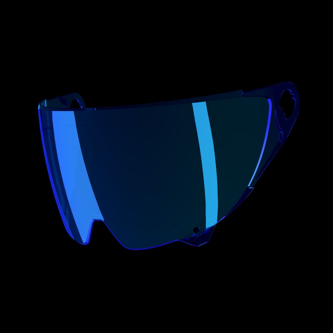 Atlas 2.0 Visor - Blue Iridescent