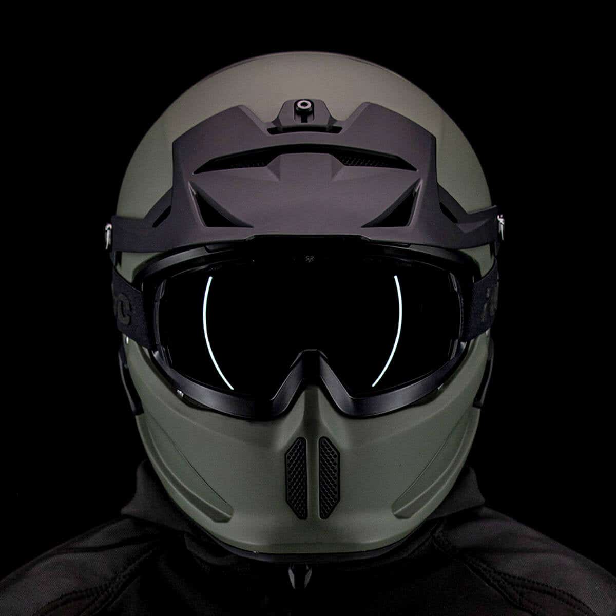 Ruroc | Berserker Camo | Full Face Carbon Fiber Motorcycle Helmet